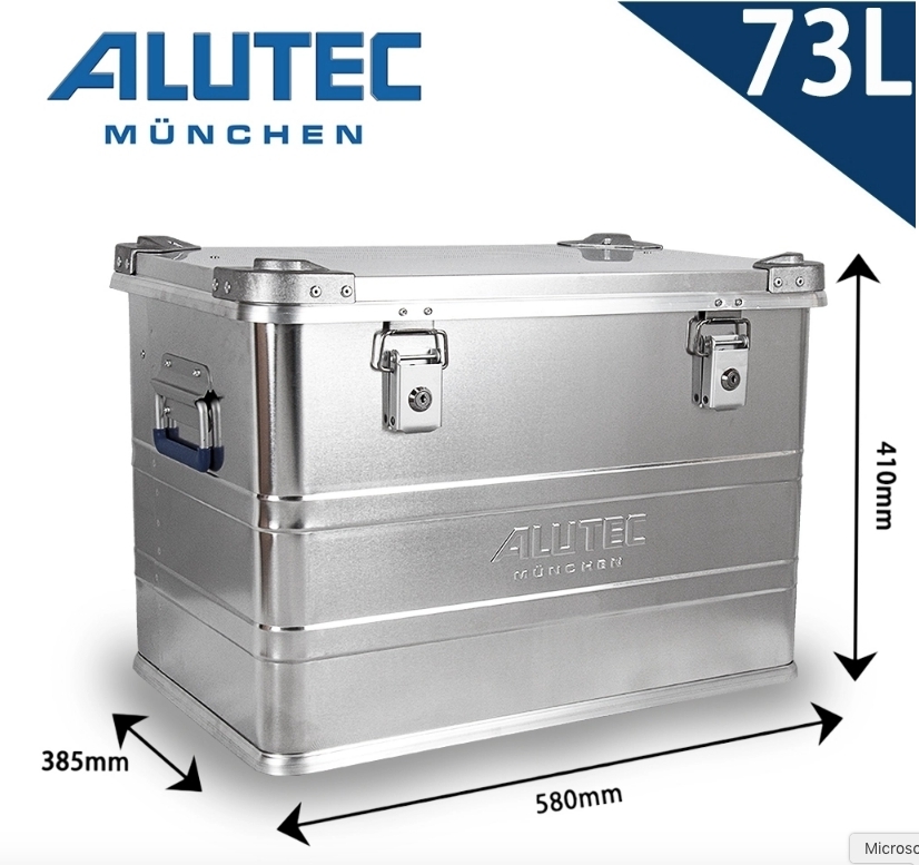 德國ALUTEC 輕量化鋁箱 Industry 73L
