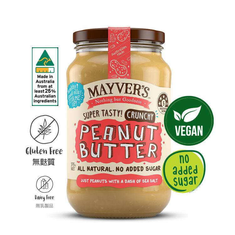 Mayver's Crunchy Peanut Butter 375g