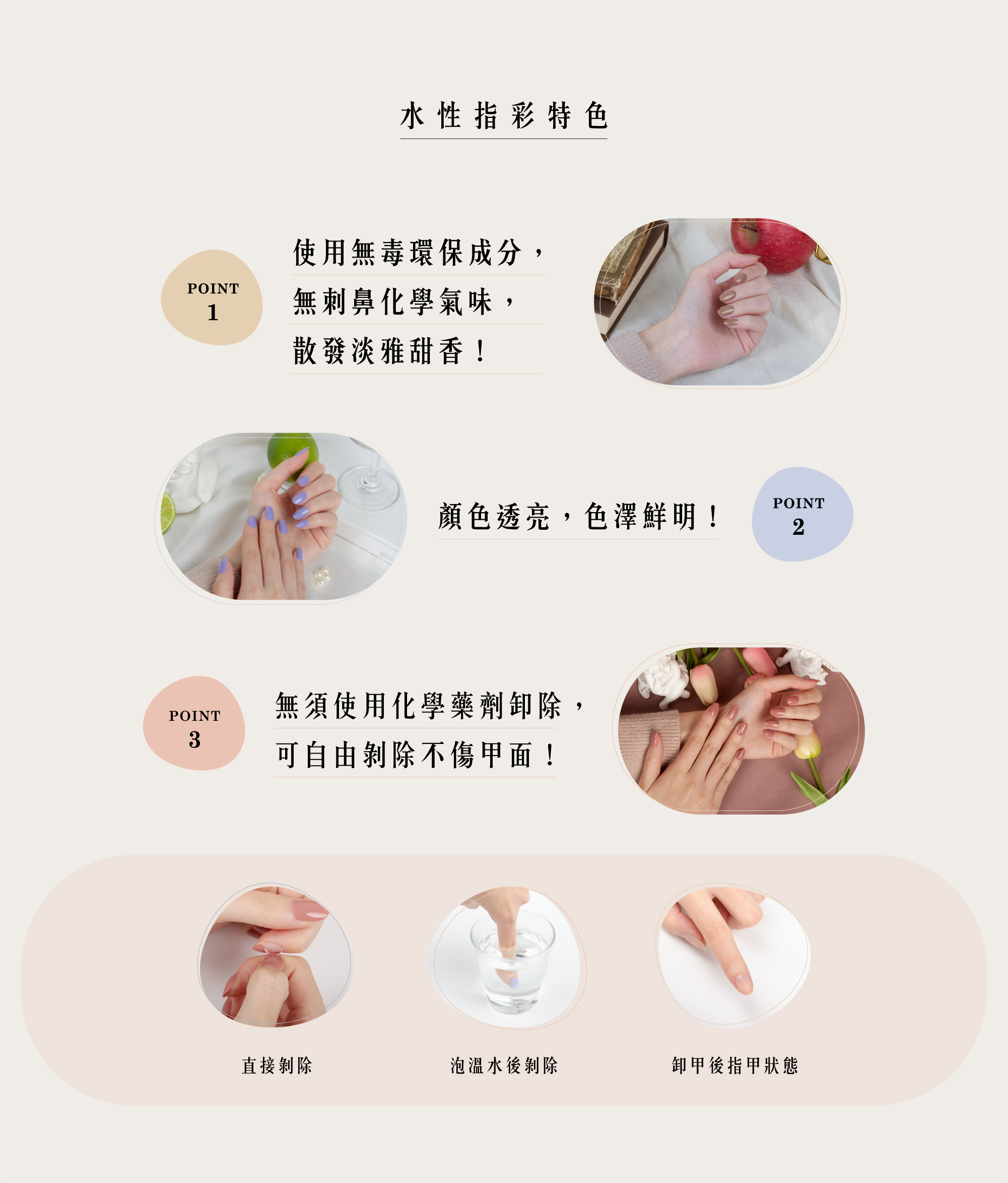 介紹水性指甲油特色