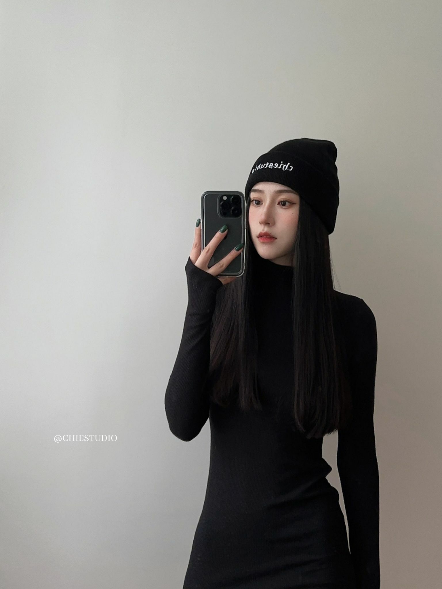 𝐂𝐡𝐢𝐞𝐬𝐭𝐮𝐝𝐢𝐨訂製·針織刺繡毛帽