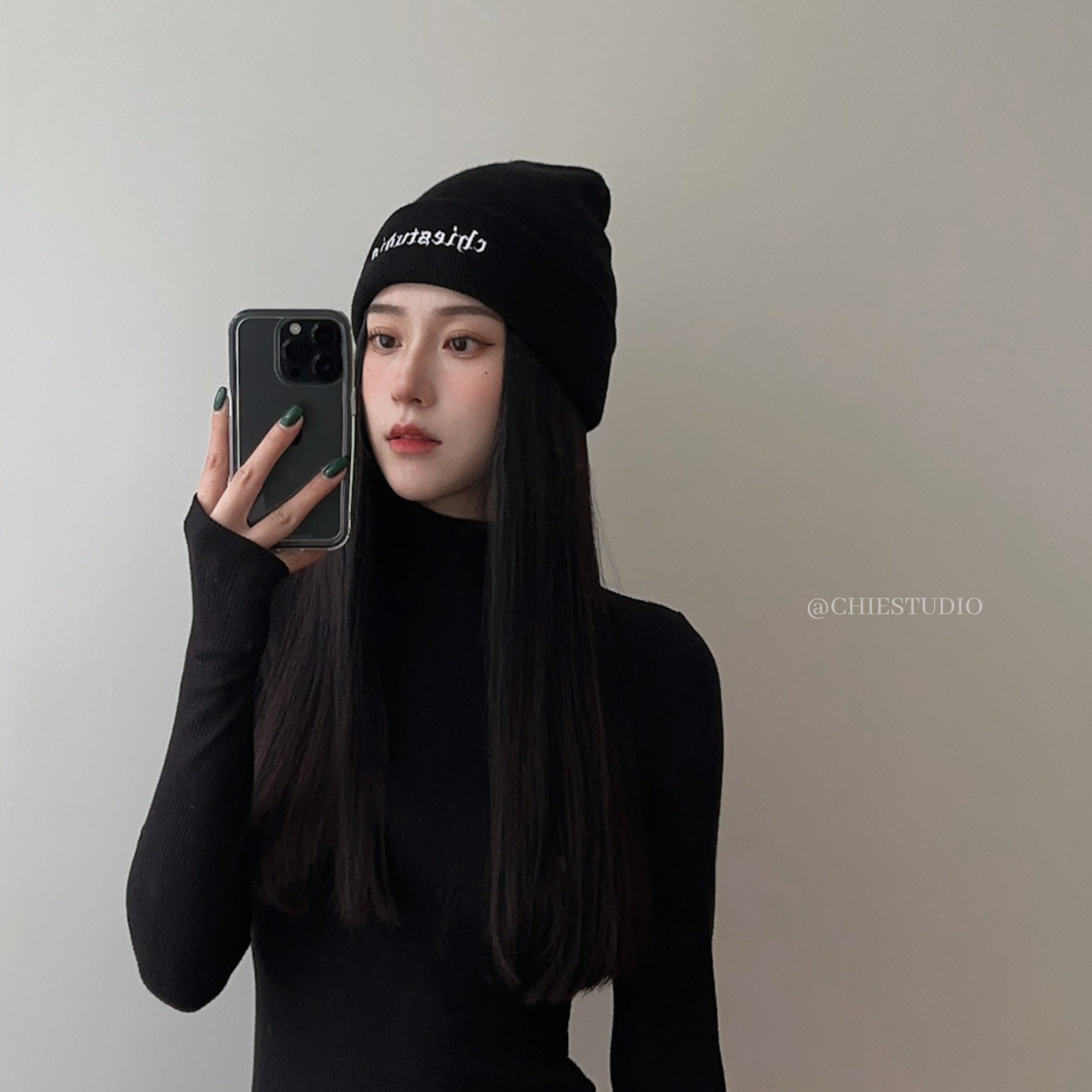 𝐂𝐡𝐢𝐞𝐬𝐭𝐮𝐝𝐢𝐨訂製·針織刺繡毛帽