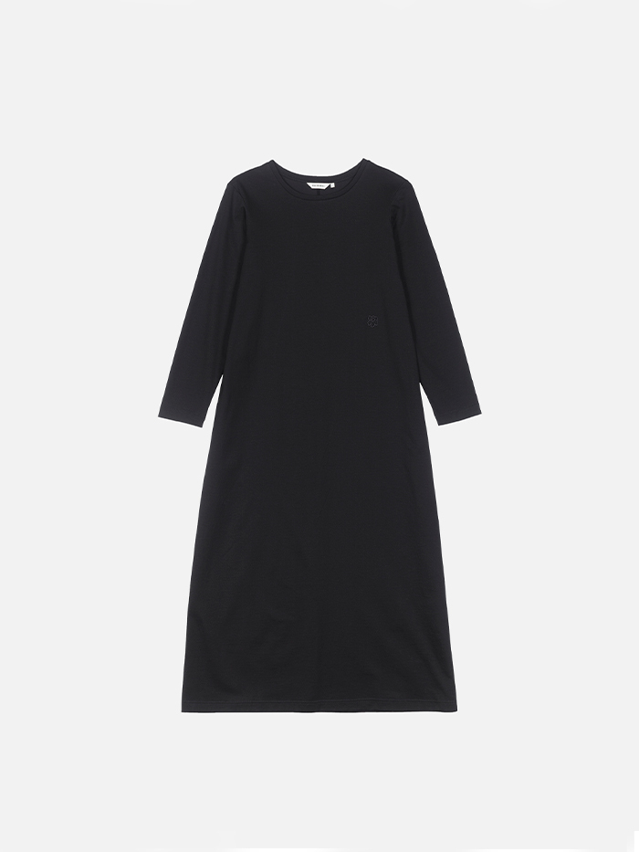 Unikko Neoni Solid Jersey Dress | MARIMEKKO