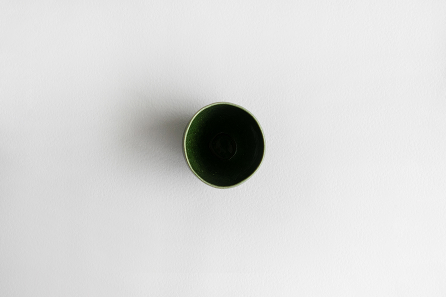 Jurgen Lehl-織部 茶碗