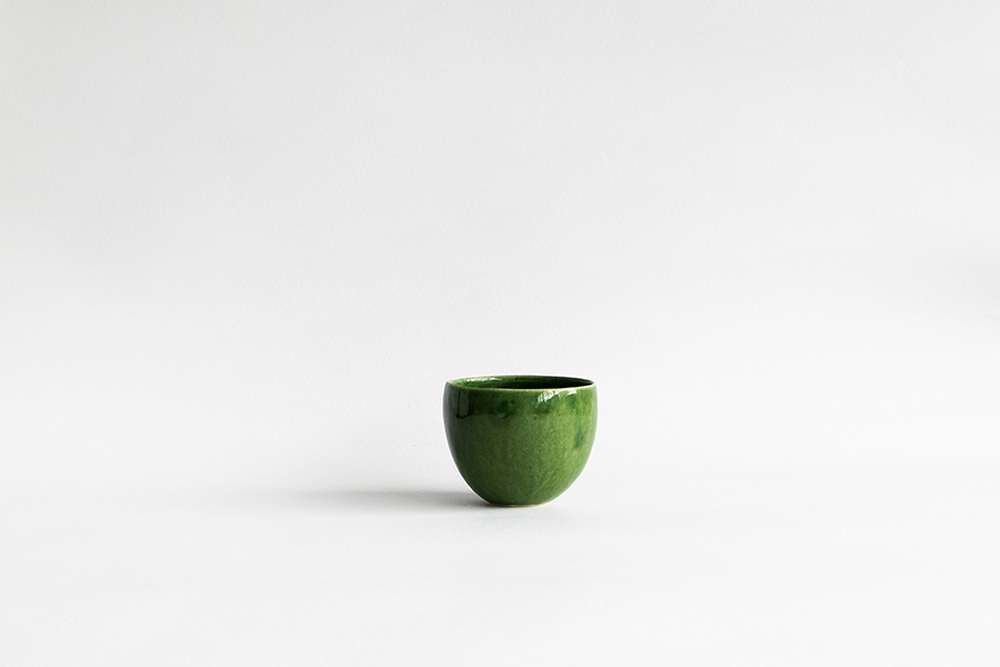 Jurgen Lehl-織部 茶碗