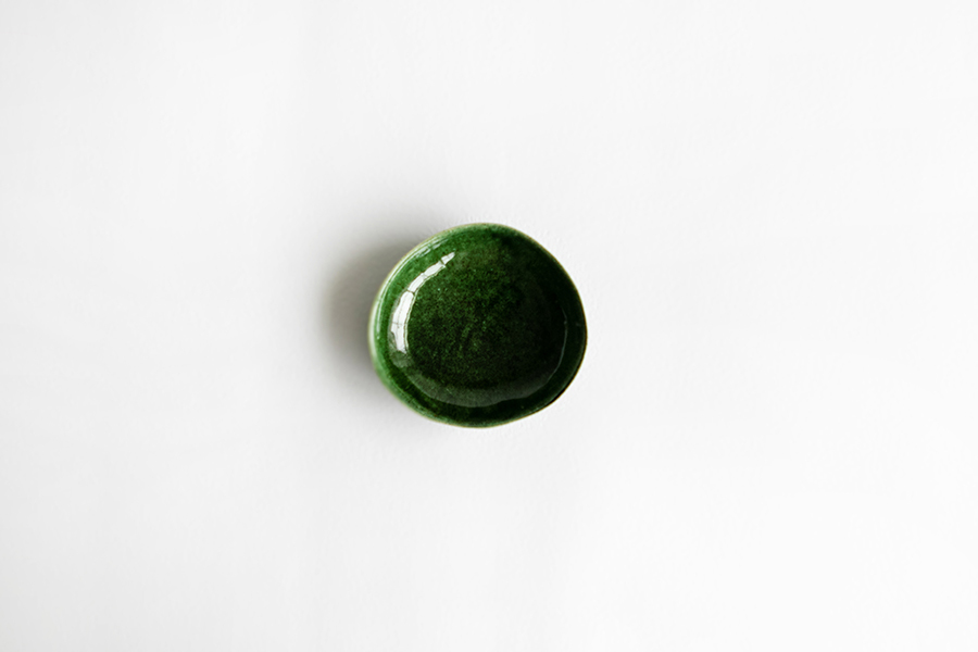 Jurgen Lehl-織部 小皿