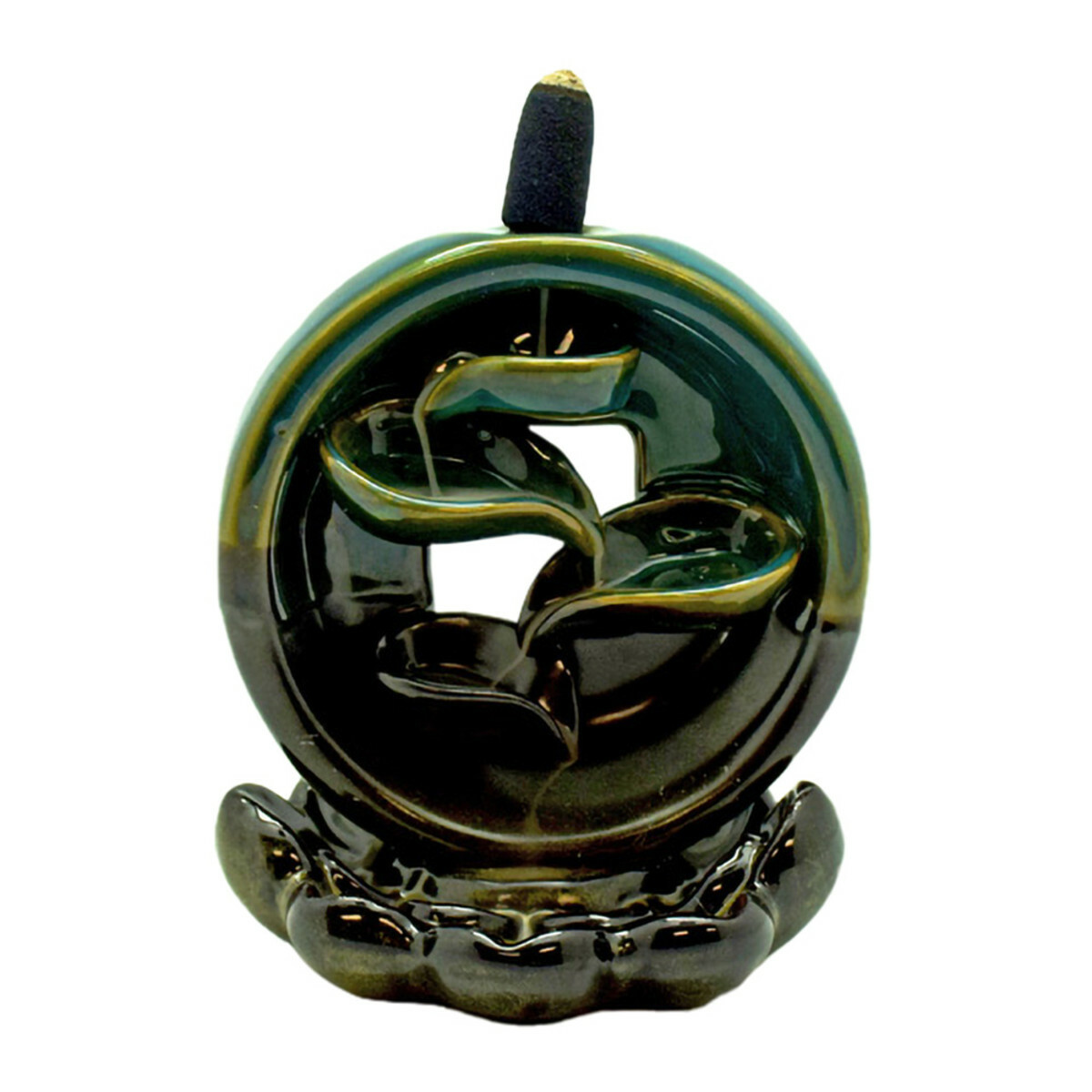 SACRED SHADOWS CERAMIC BACKFLOW INCENSE BURNER