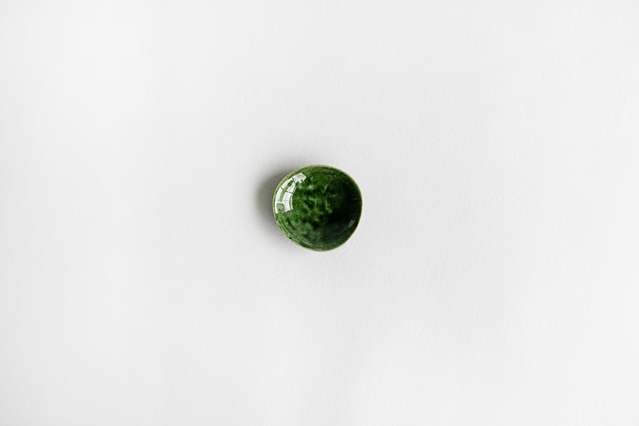 Jurgen Lehl-織部 豆皿