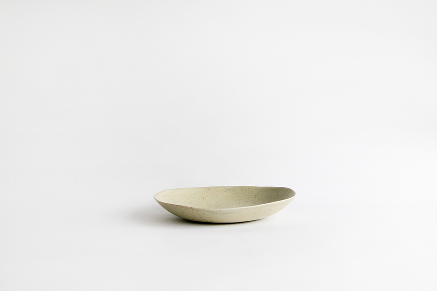 Jurgen Lehl-若芽色 中皿