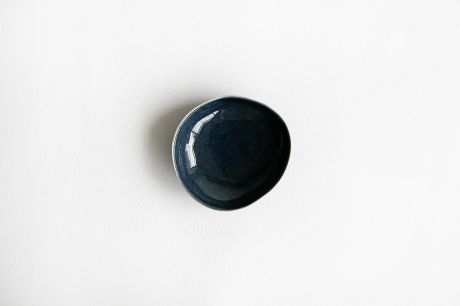 Jurgen Lehl-瑠璃磁 小皿