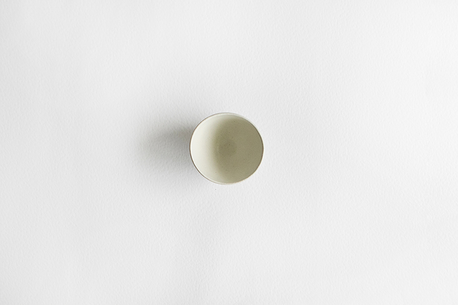 Jurgen Lehl-蛋型陶器 湯呑 矮形