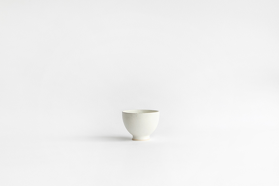 Jurgen Lehl-蛋型陶器 湯呑 矮形