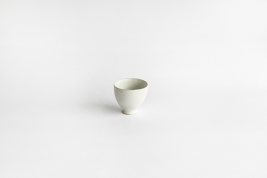 Jurgen Lehl-蛋型陶器 湯呑 高形