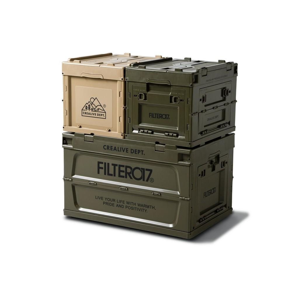 Filter017® Portable Folding Storage Container 65L雙側開摺疊收
