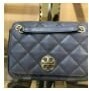 [S] TORY BURCH WILLA SMALL SHOULDER BAG,VOLCANIC STONE, 87863-066 (STB276)