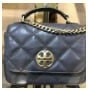 [S] TORY BURCH WILLA MINI TOP HANDLE BAG,VOLCANIC STONE, 78761-066 (STB277)