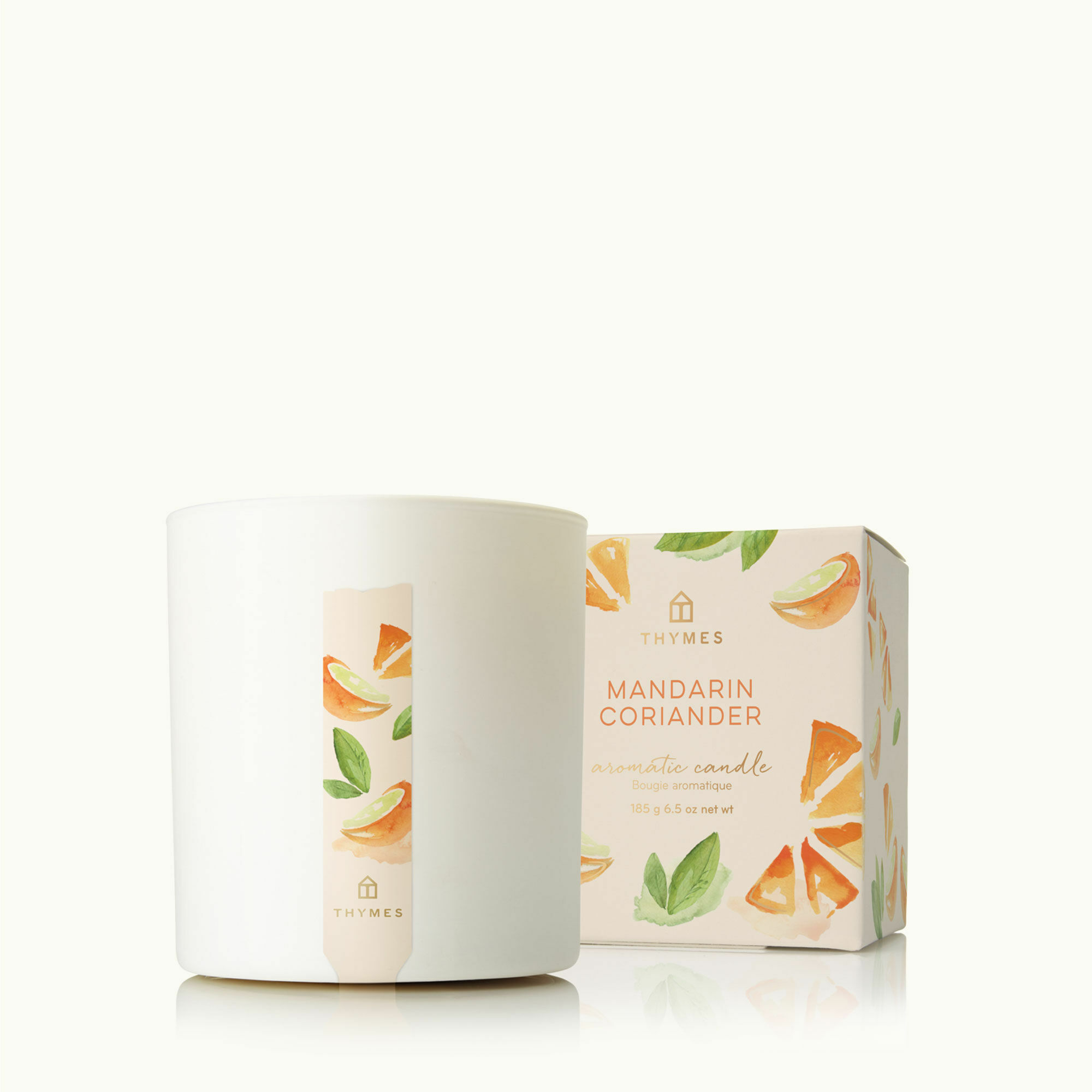 Thymes - Mandarin Coriander Poured Candle