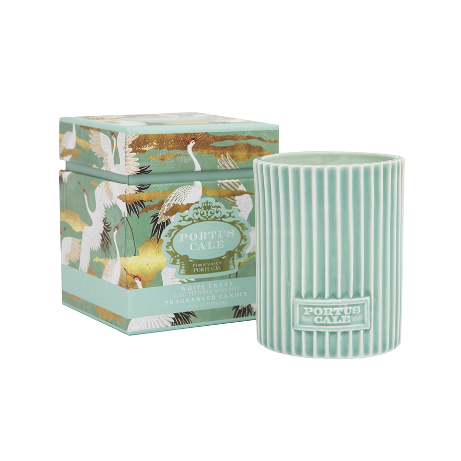 Portus Cale White Crane Aromatic Candle