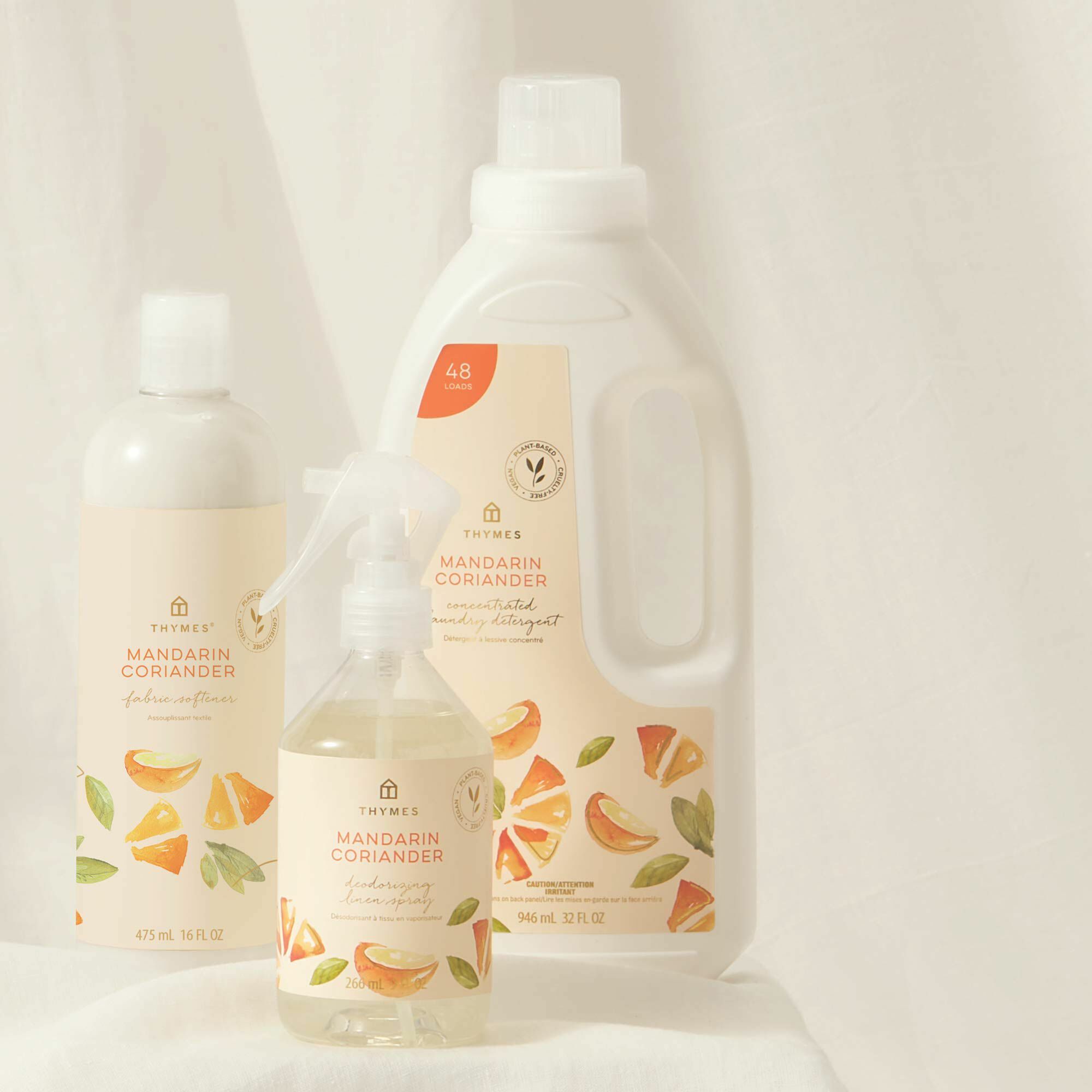Thymes - Mandarin Coriander Deodorizing Linen Spray