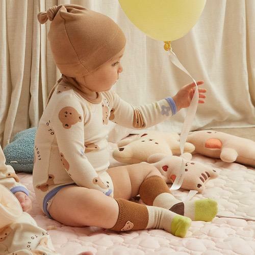 (現貨) DTD 熊仔衫仔+帽set