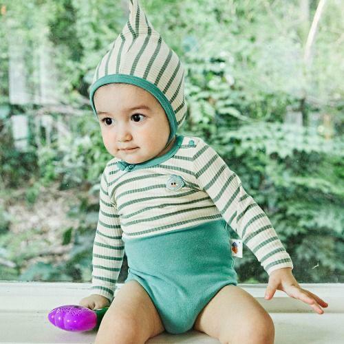 (現貨) DTD 間條衫仔+帽set