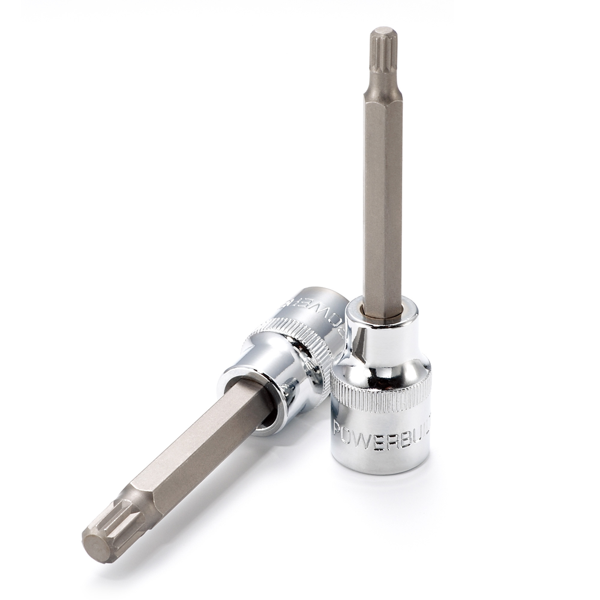 Powerbuilt 四分加長十二角壓配套筒