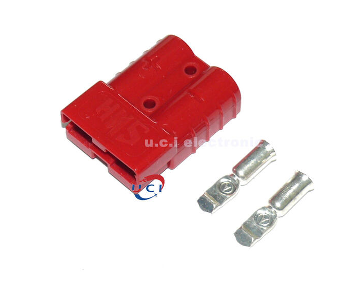 【UCI電子】(H-2) 安德森插頭 電源電瓶連接器50A 大電流蓄電連接件 安德森接頭 大電壓接頭 同色可對接 支架