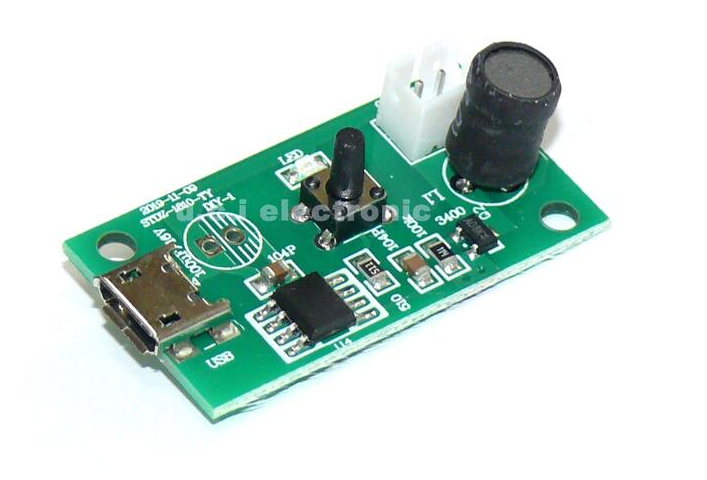 【UCI電子】(L-10) 空氣加濕器USB噴霧模組配件霧化片積體電路驅動線路板 DIY器材 霧化片 DIY