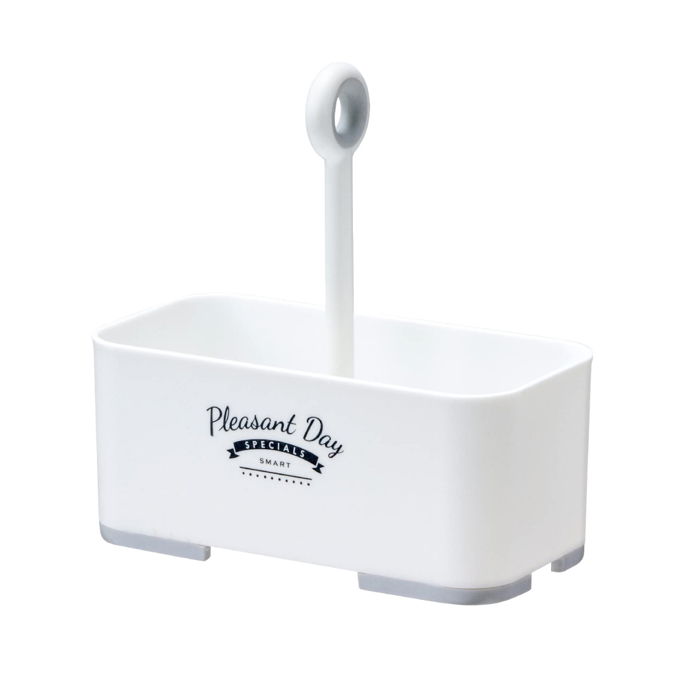 【日本平和】廚房用品收納架/純潔白