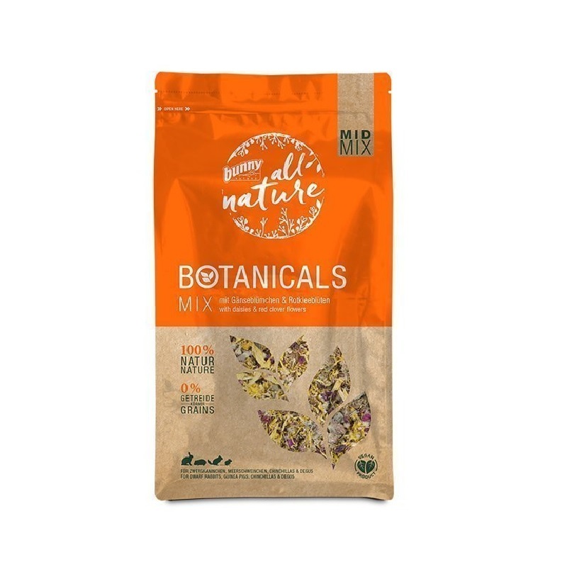 Bunny Nature 綜合草本混合 (雛菊與紅苜蓿花) - 120g