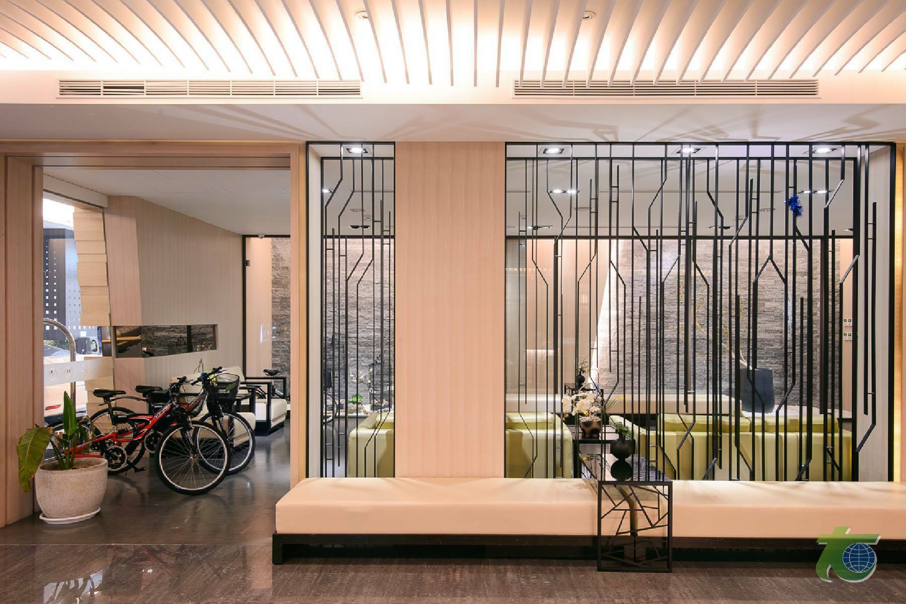 高雄休息hotel-奇異果快捷旅店(車站店)大廳-2