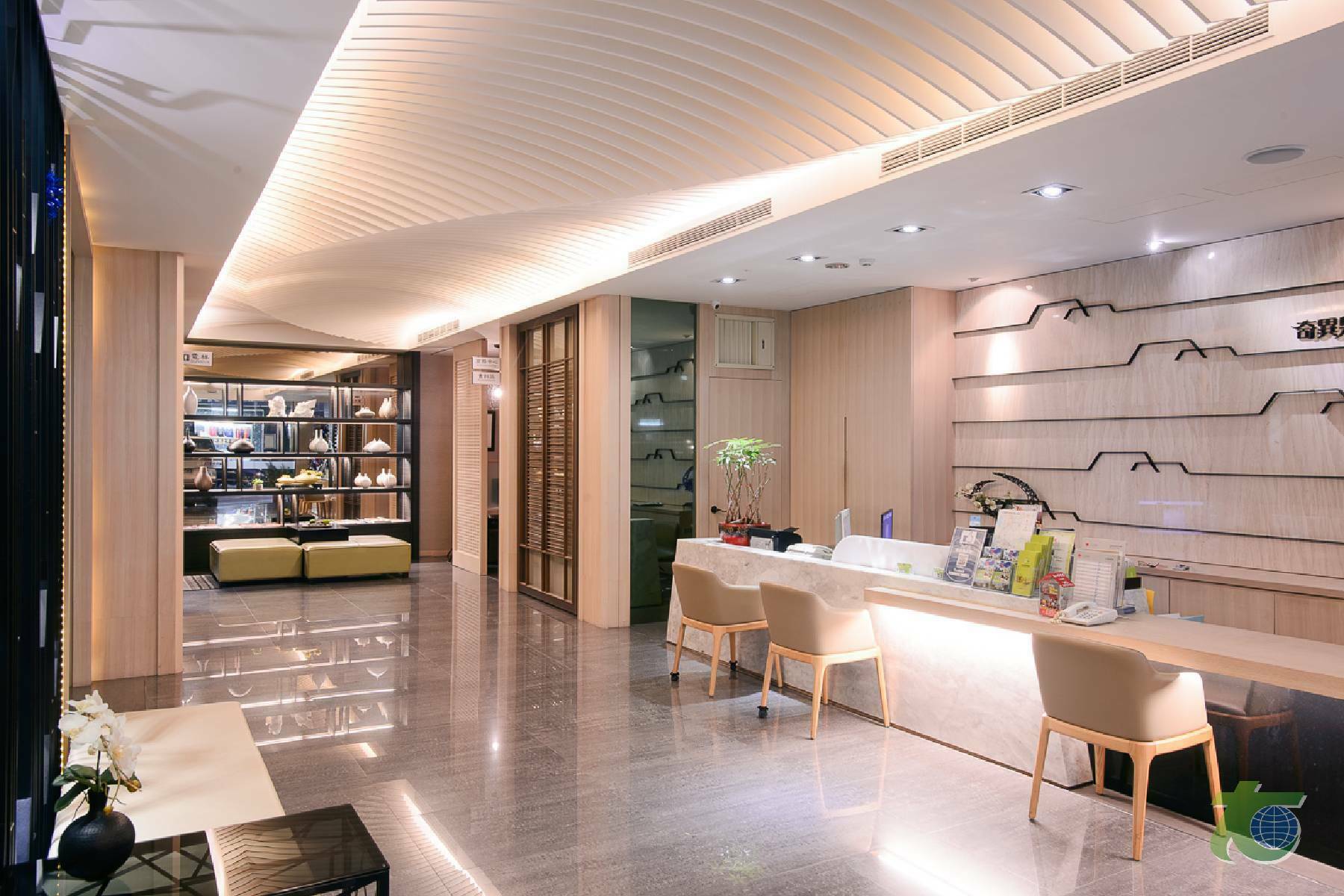 高雄休息hotel-奇異果快捷旅店(車站店)大廳