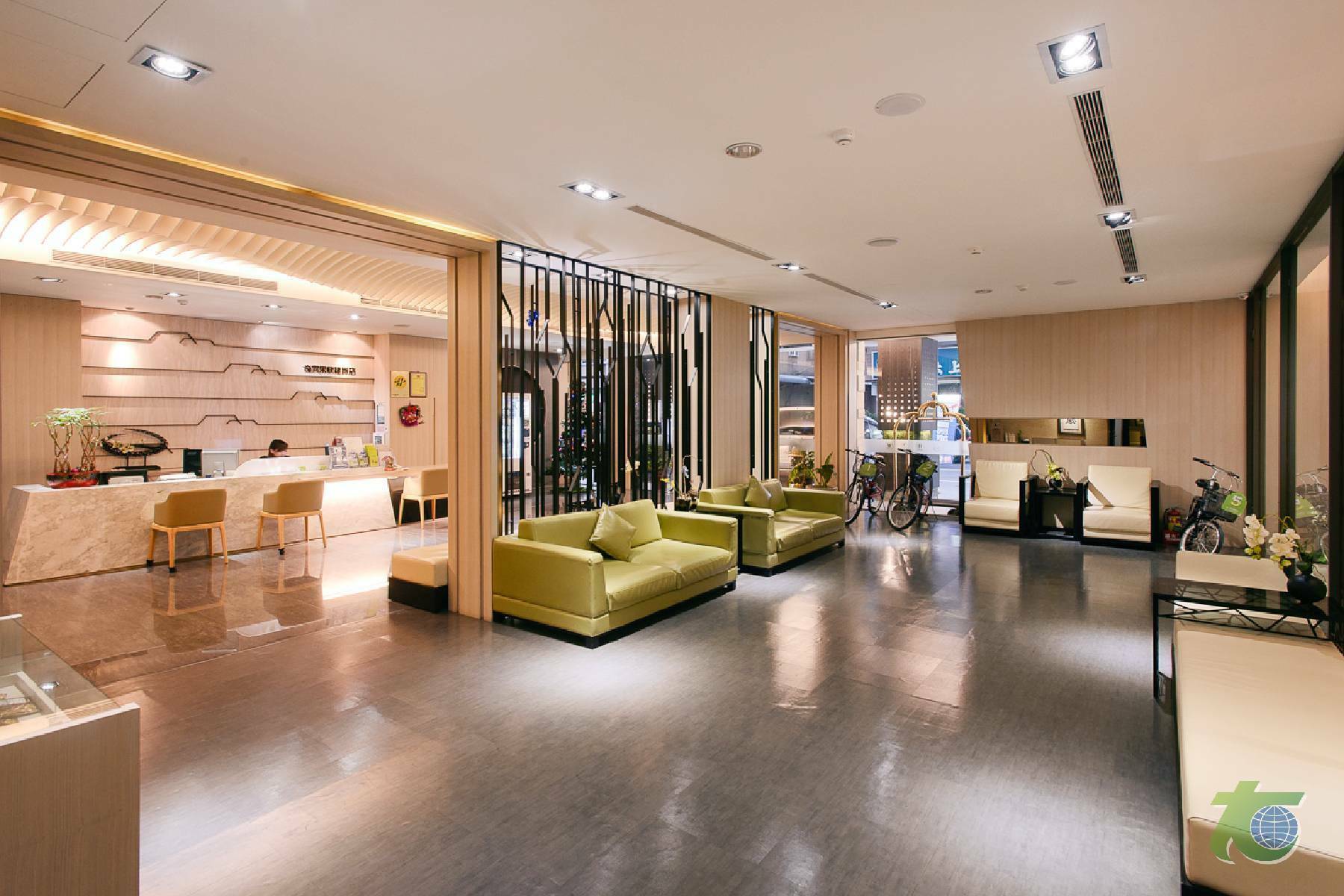 高雄休息hotel-奇異果快捷旅店(車站店)大廳-1