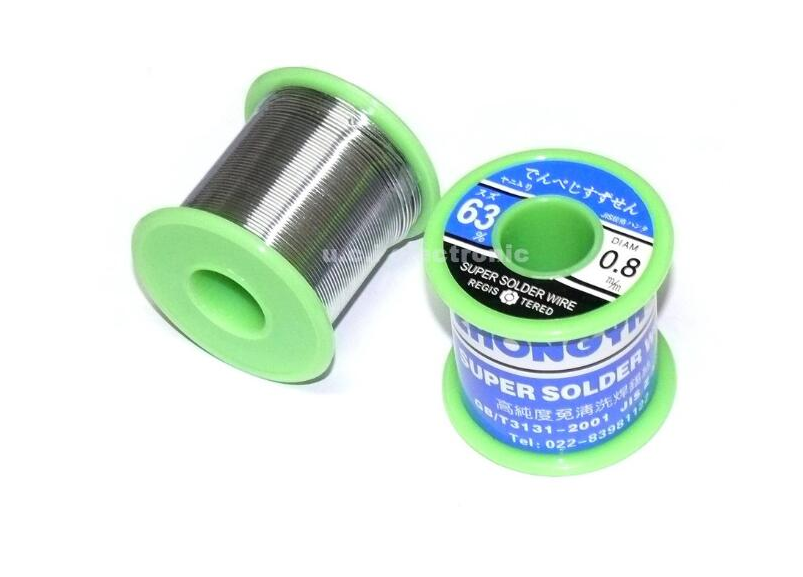 【UCI電子】(D-40) 0.8mm 0.5mm低溫焊錫絲400g 焊錫 63% 銲錫