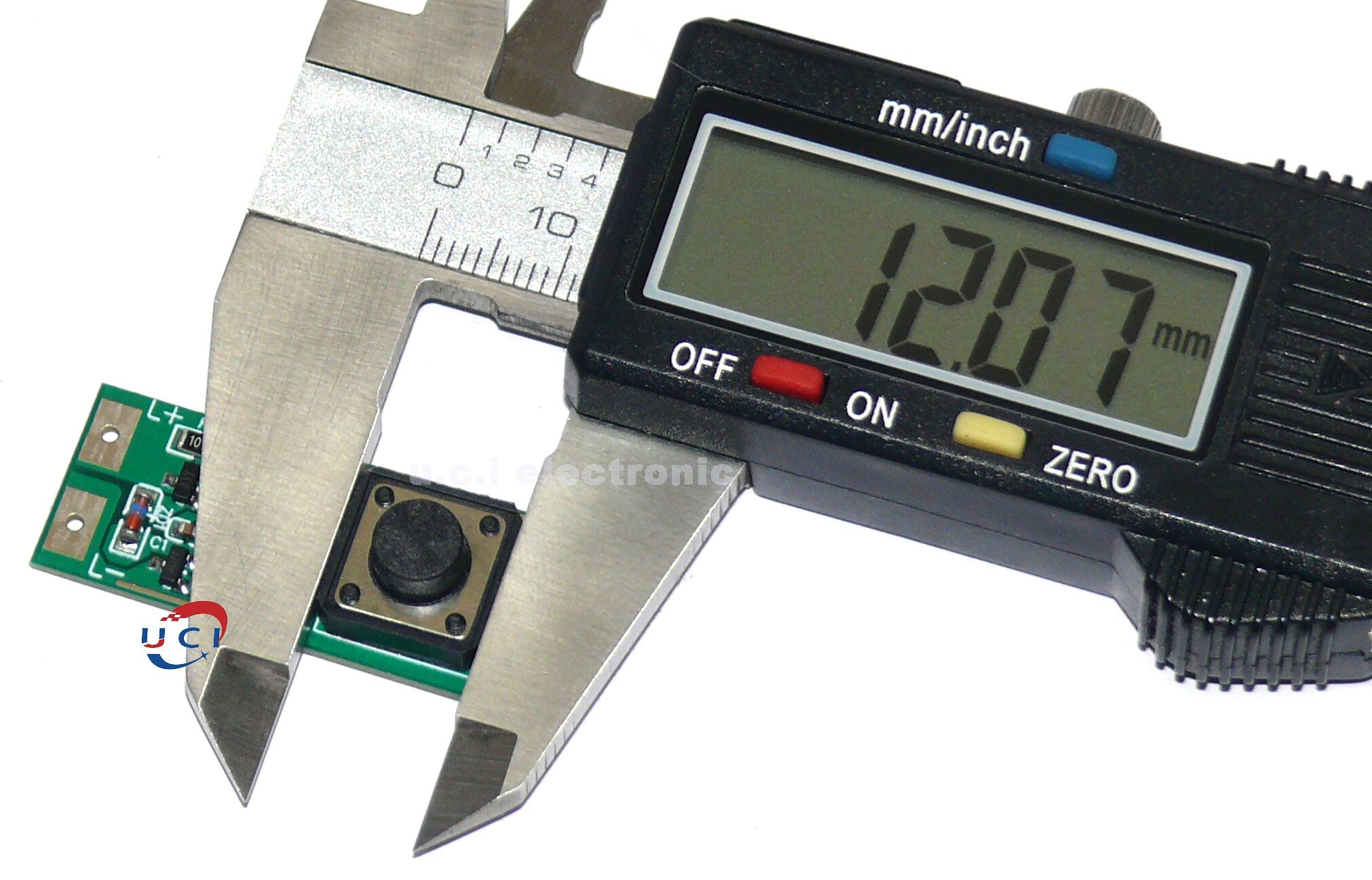 【UCI電子】(13-1)手電筒led閃燈爆閃 led燈警示晶片DIY模型按鍵切換車燈3-12V控制板led閃燈控制板