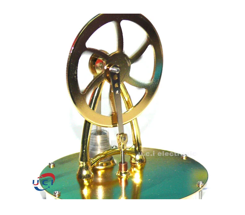 【UCI電子】(二B-3) 斯特林發動機 STIRLING斯特靈低溫模型蒸汽動力 科學小發明 教學實驗 史特林低溫蒸氣動
