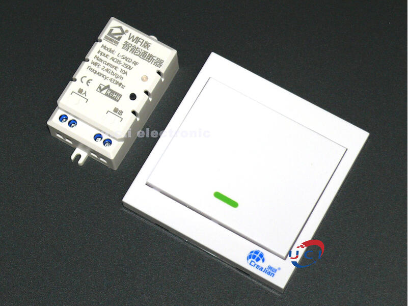 【UCI電子】 (L-20) WiFi智慧開關模組控制燈具手機遠端控制 無線開關