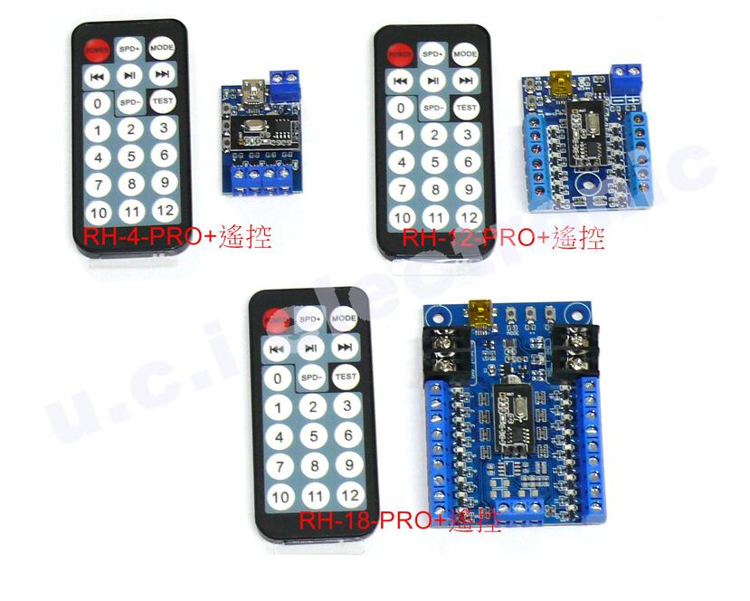 【UCI電子】(二D-1) LED演示道具控制器 演示立牌 可程式設計動感閃動超薄燈箱製作RH-18-PRO