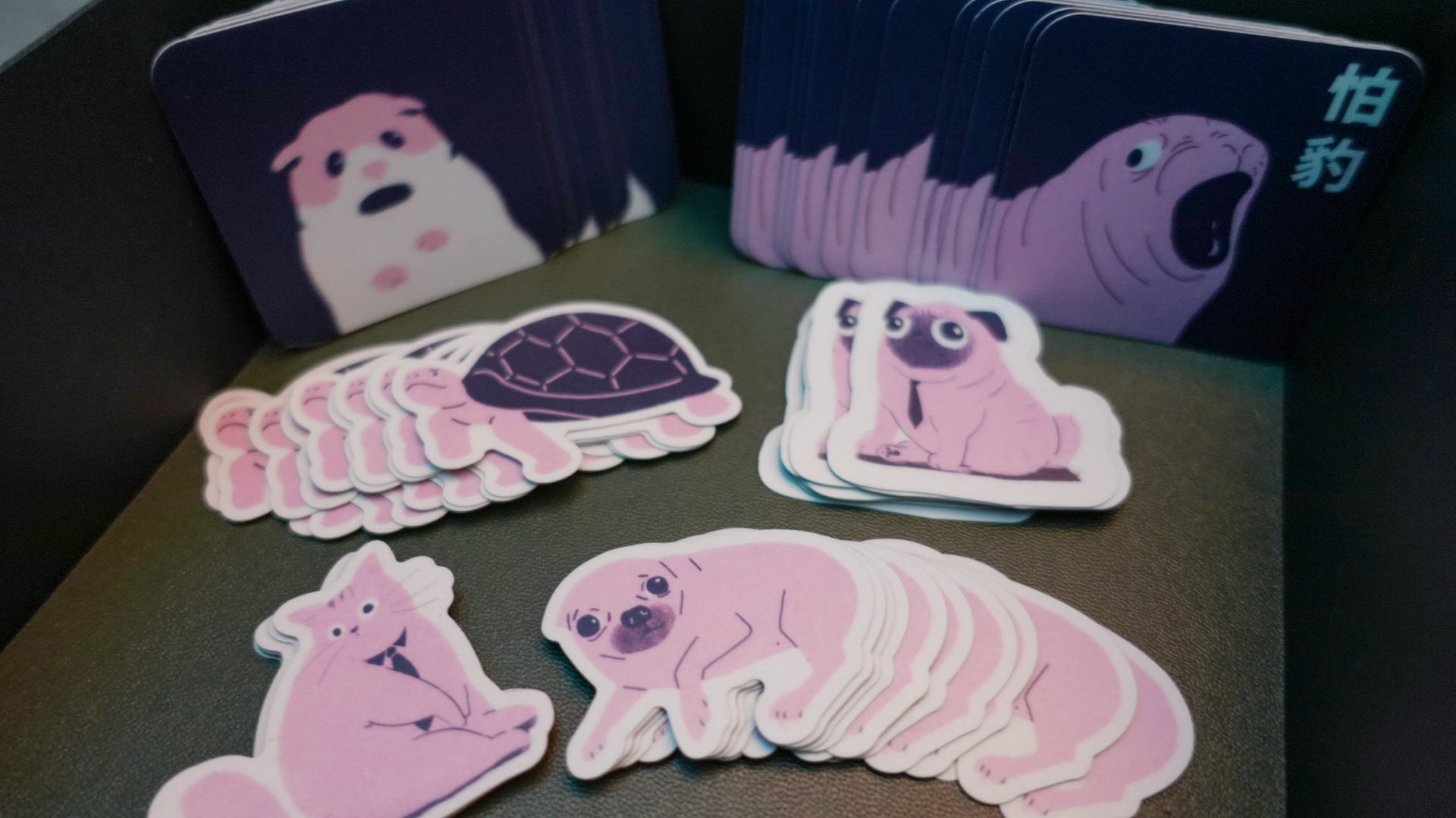 好廢的問卷-好廢貼紙組-動物組