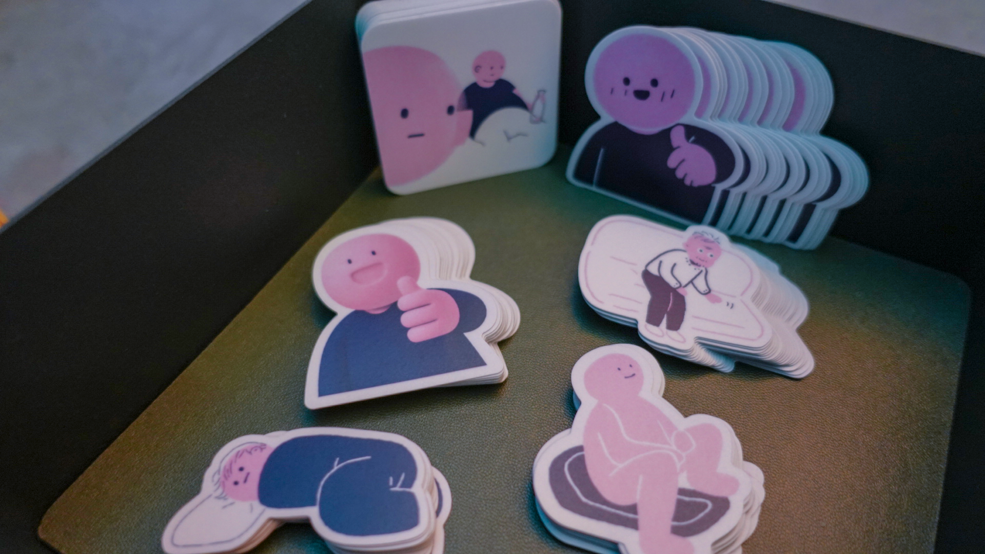 好廢的問卷-好廢貼紙組-人物組