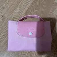 [S] LONGCHAMP LE PLIAGE BRIEFCASE - BABY PINK, L2182619P36 (SLC103)
