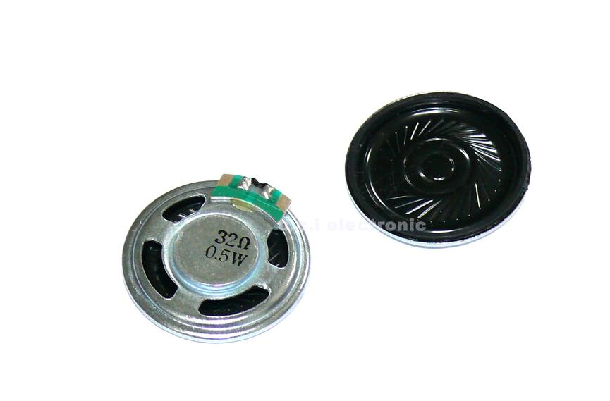 【UCI電子】(Y-1) 0.5W32歐 小喇叭 揚聲器 32歐 0.5瓦 32R 0.5W 直徑36MM 厚度5MM超