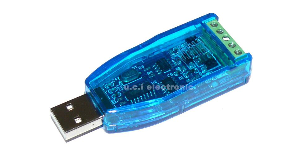 【UCI電子】(E-23) 工業級usb轉rs485通訊模組雙向半雙工串口線轉換器 TVS防護 U485