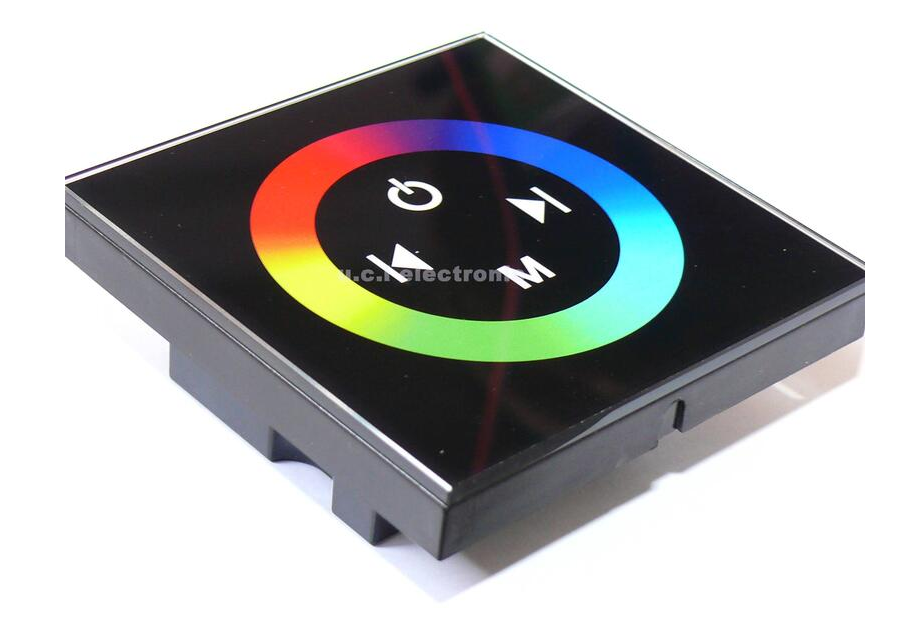 【UCI電子】(X-1) LED燈條觸摸面板控制器 RGB七彩燈帶燈具調光調色器 TM-08