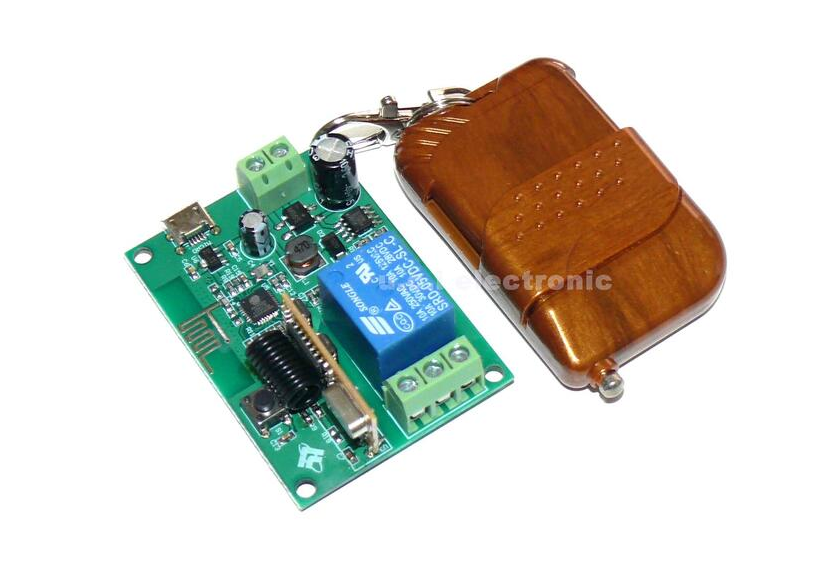 【UCI電子】(二S-3) 遠端繼電器模組 遠端繼電器模組433遙控 遙控器控制 遙控器