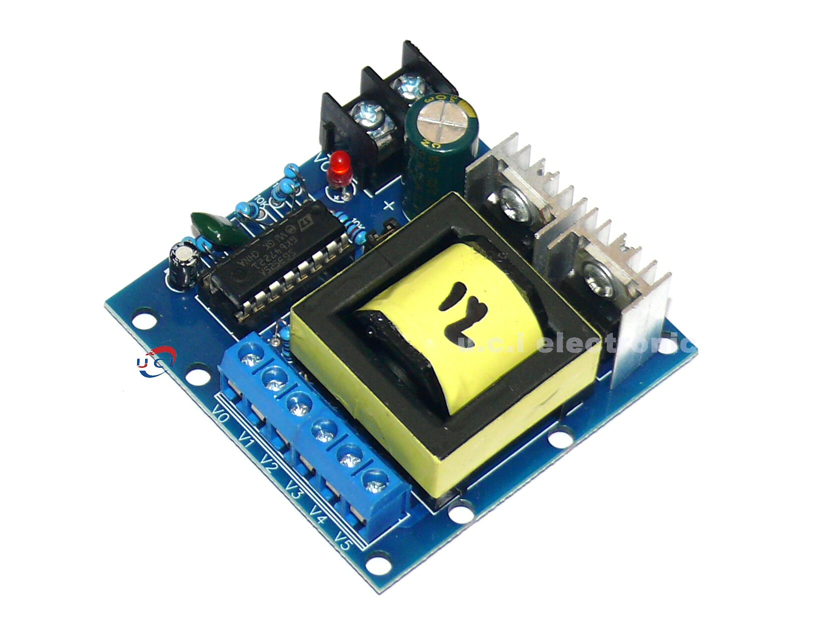 【UCI電子】(L-24) 150W微型逆變器模組DC12V 24V轉AC220V升壓板diy直流轉交流變壓器