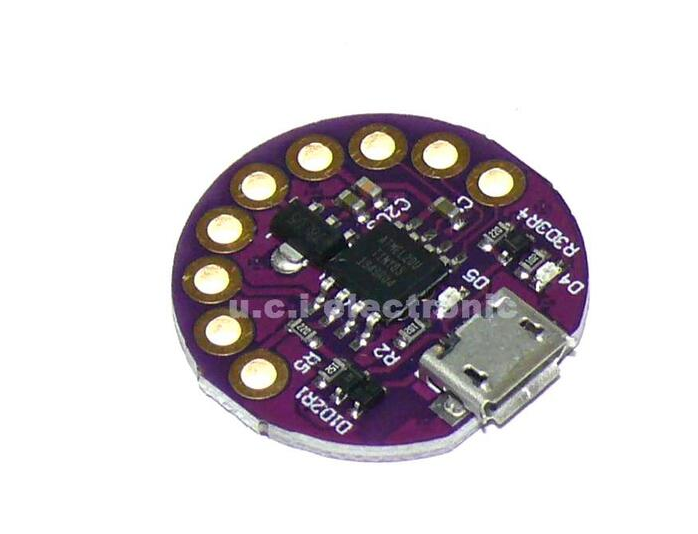 【UCI電子】(3-8) MCU-LilyTiny LilyPad主控板 微型單片機 穿戴式高品質