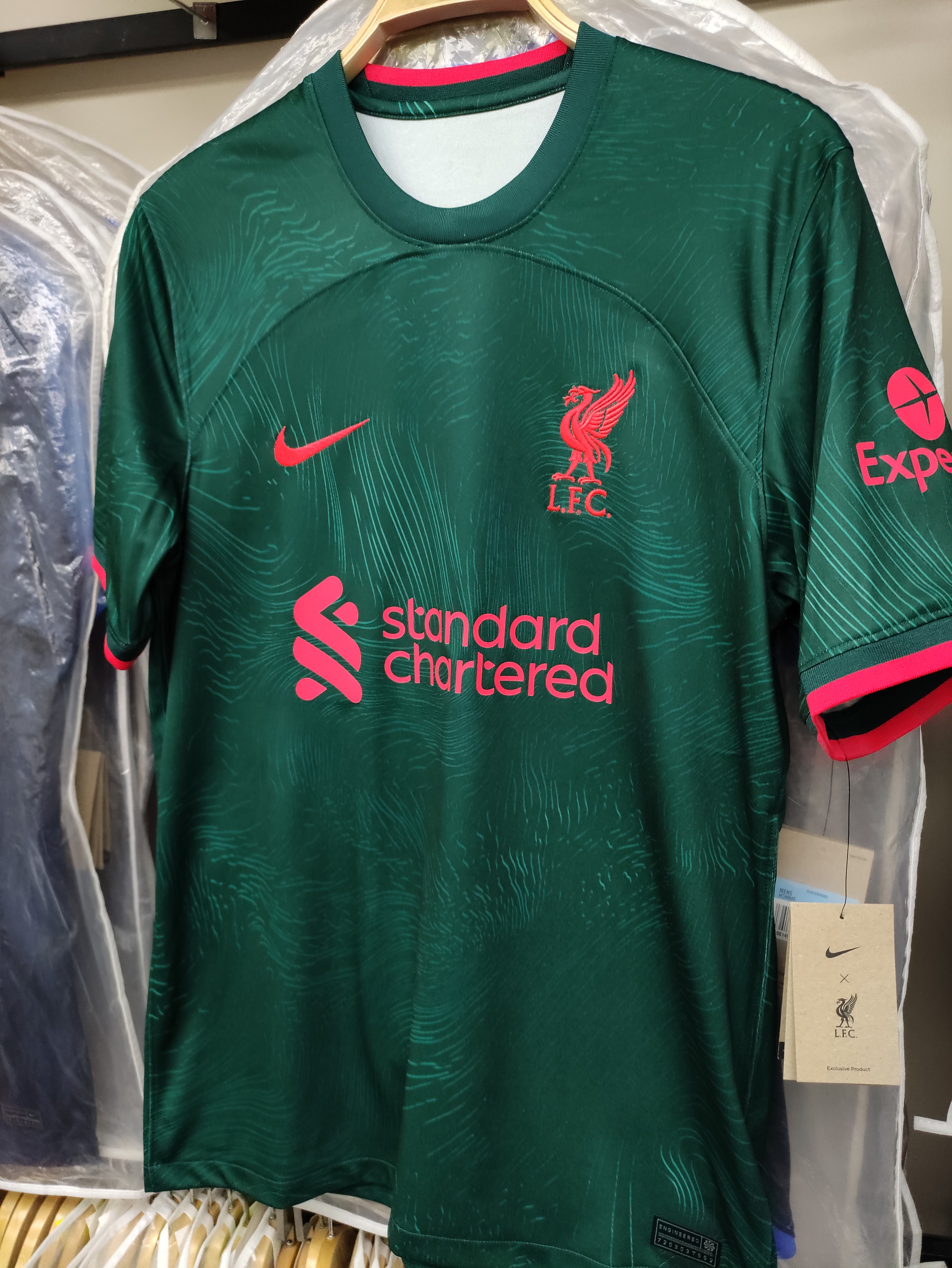 22-23利物浦二客球迷版球衣