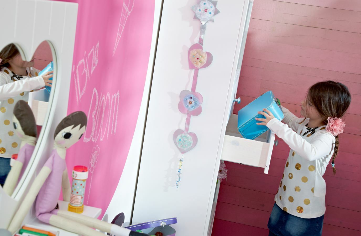 Lifetime Flower String - Silversparkle