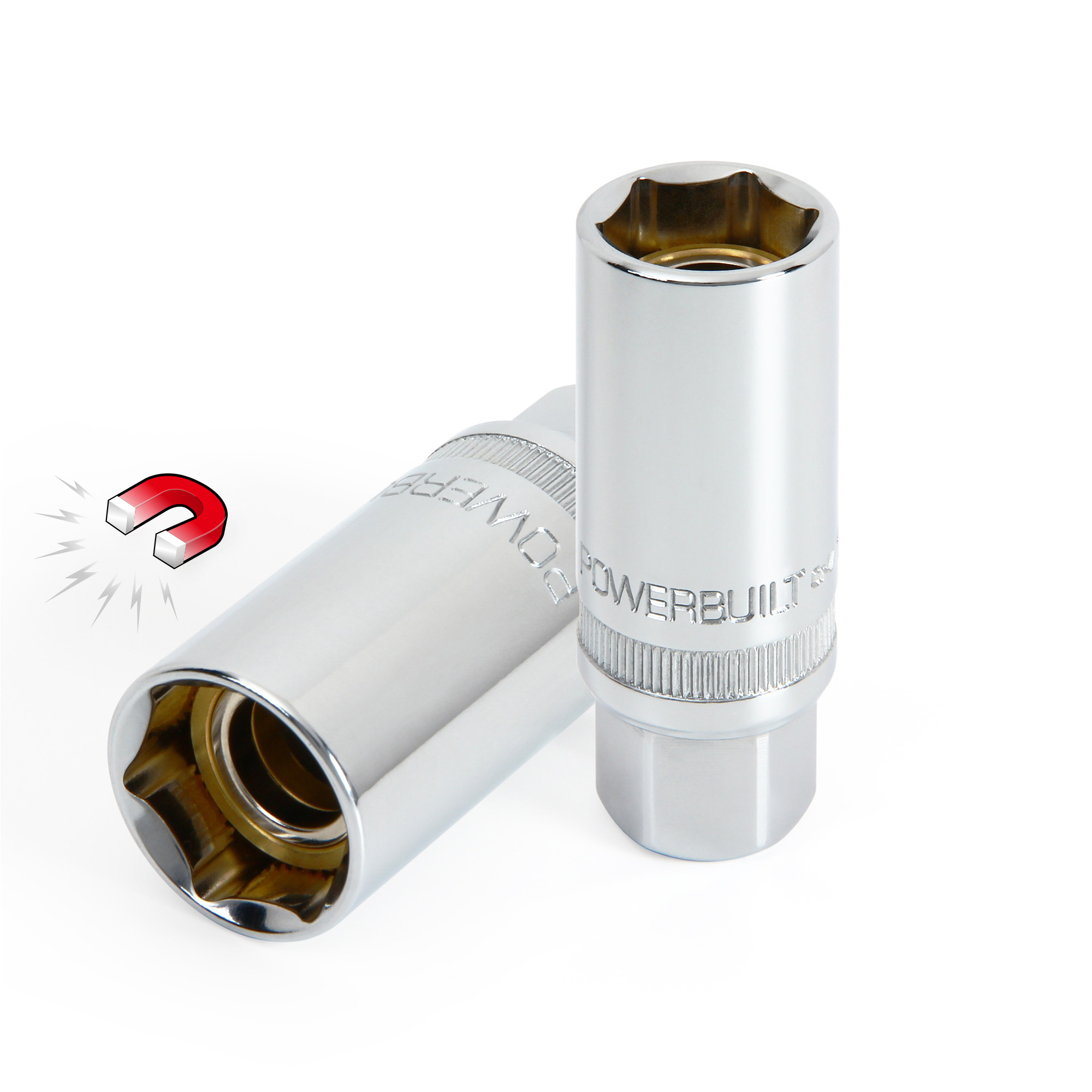 Powerbuilt 四分磁性火星塞套筒