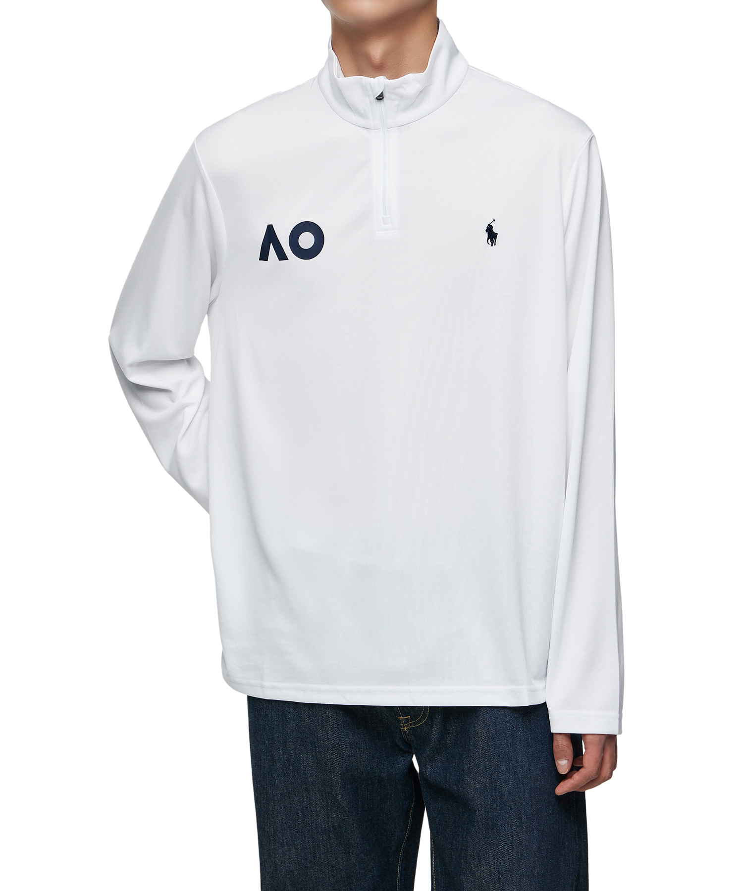 代購 POLO RALPH LAUREN 澳網長袖球衣 白 JAN-